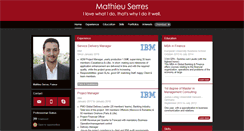 Desktop Screenshot of mathieuserres.com